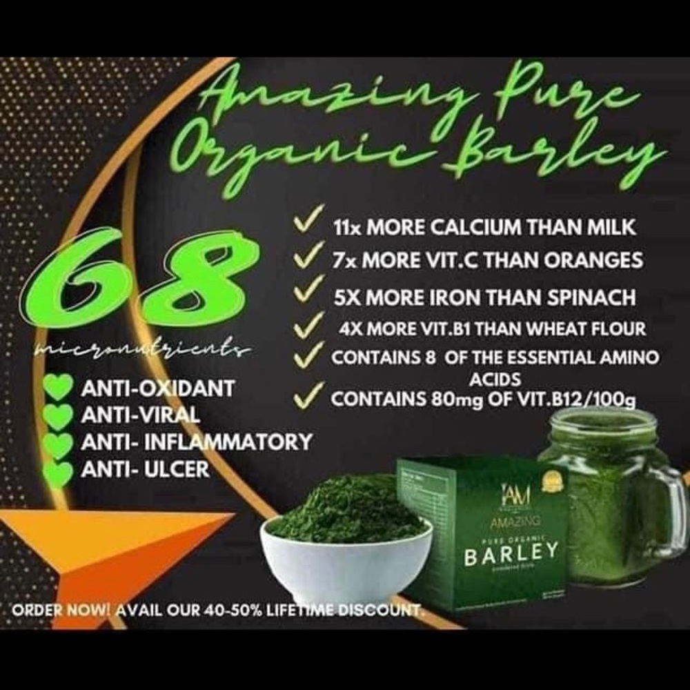 IAM Worldwide Amazing Organic Barley